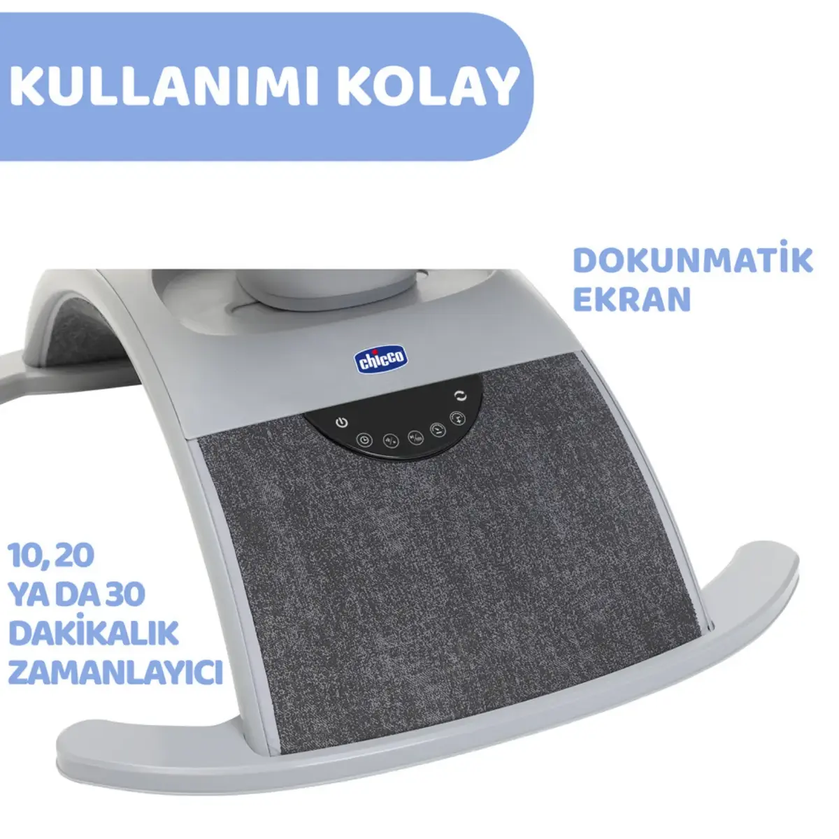 Chicco Comfy Elektrikli Ana Kucağı Silver Spring