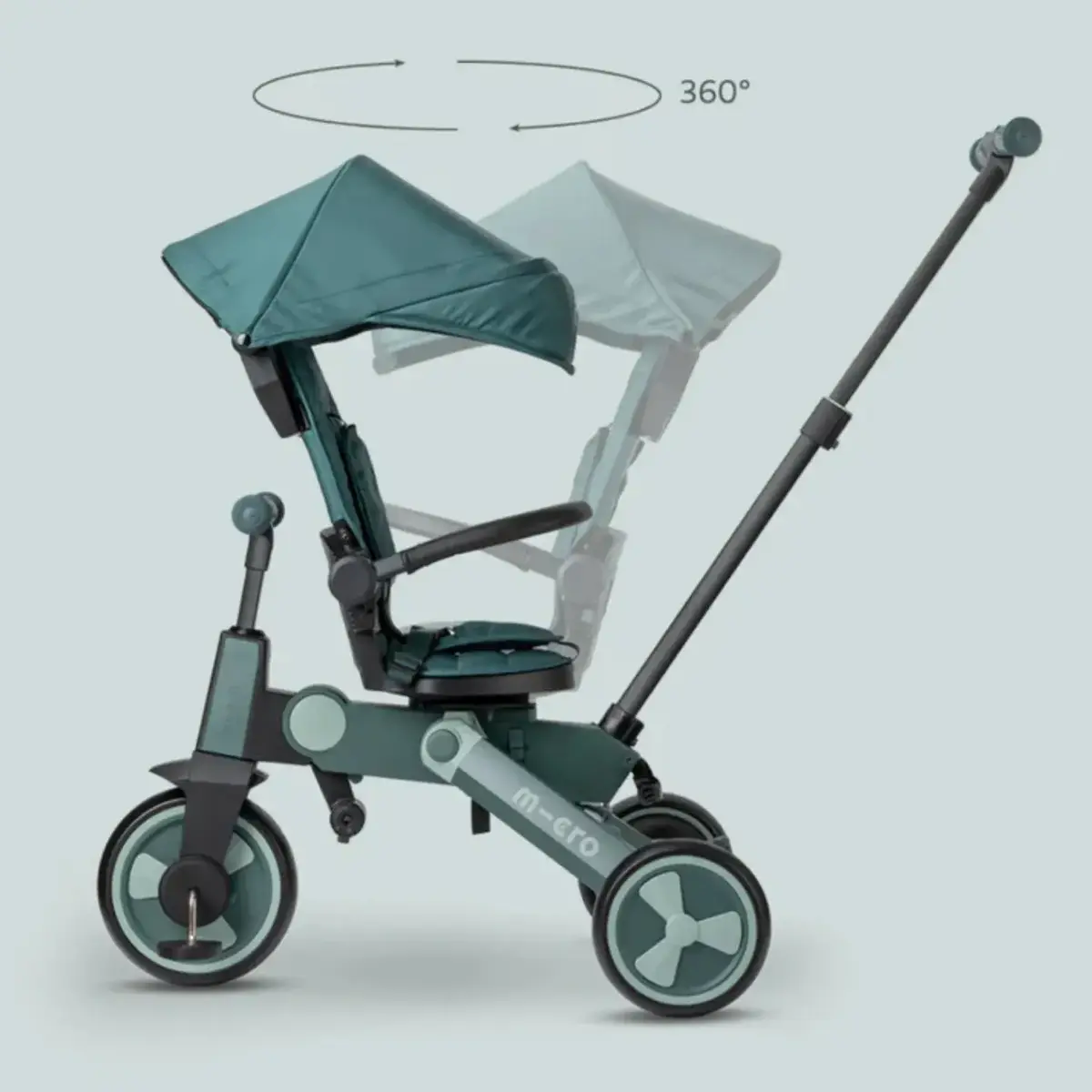 Micro 4in1 360 Derece Dönen Ve Katlanabilir Bisiklet - Matcha