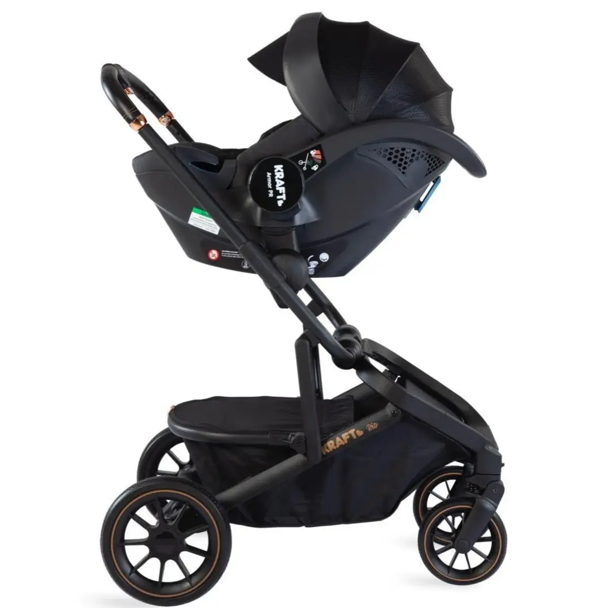 Kraft Rio Travel Sistem Bebek Arabası Black