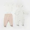 Bibaby Organik Tulum Takımı 4lü Koala Jungle Pembe