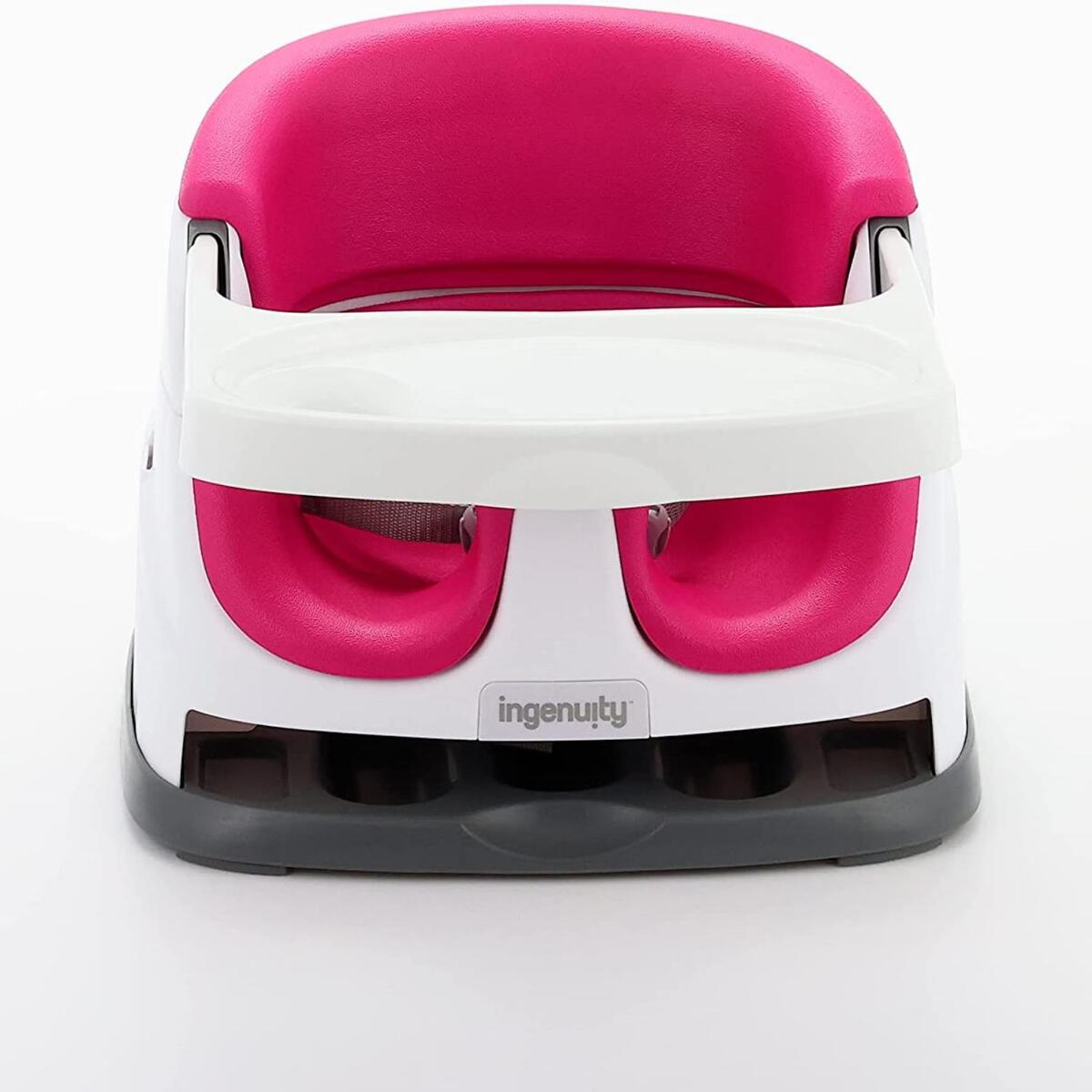 Ingenuity Baby Base Portatif Mama Sandalyesi Pink Flambe