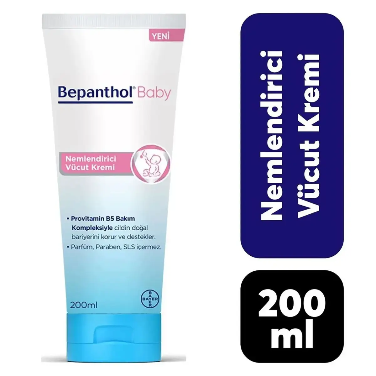 Bepanthol  Baby Nemlendiricili Vücut Kremi 200 ml