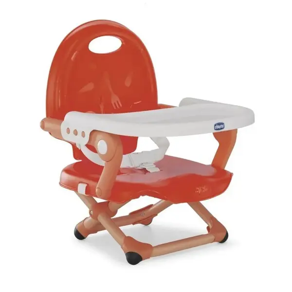 Chicco Pocket Snack Portatif Mama Sandalyesi Poppy Red