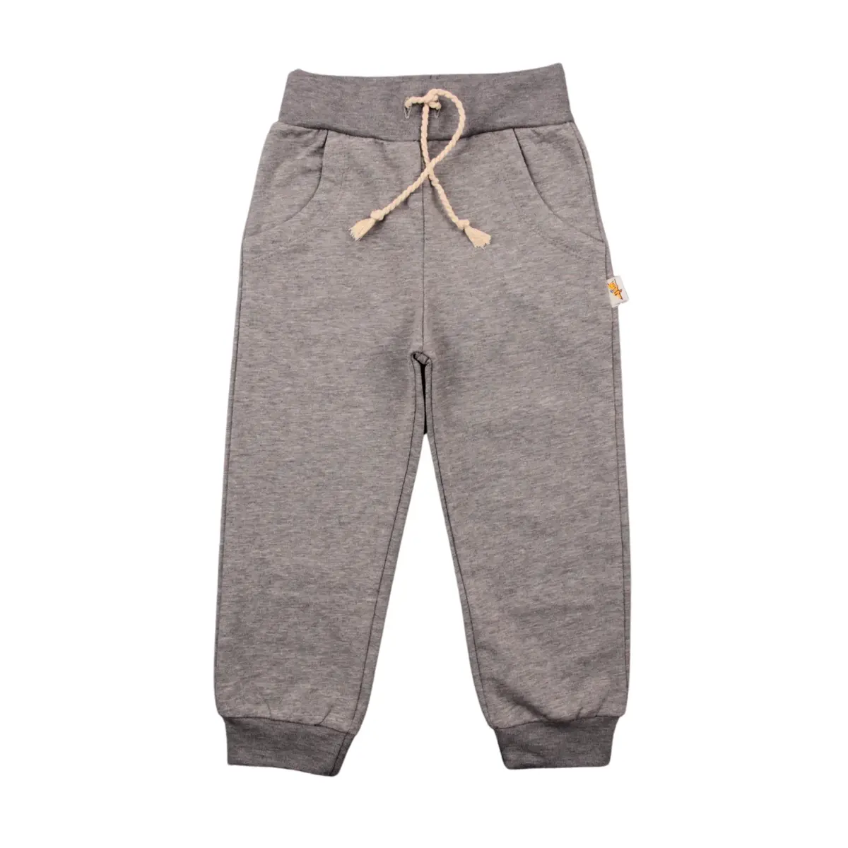 Mini Damla Pantolon Gri Melanj