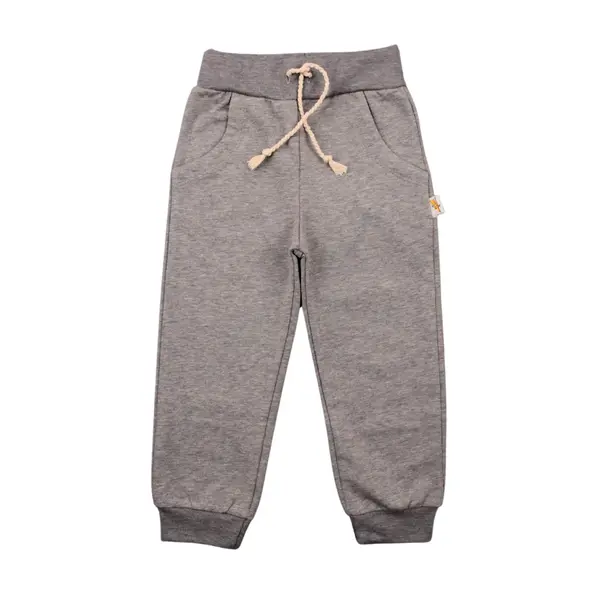 Mini Damla Pantolon Gri Melanj