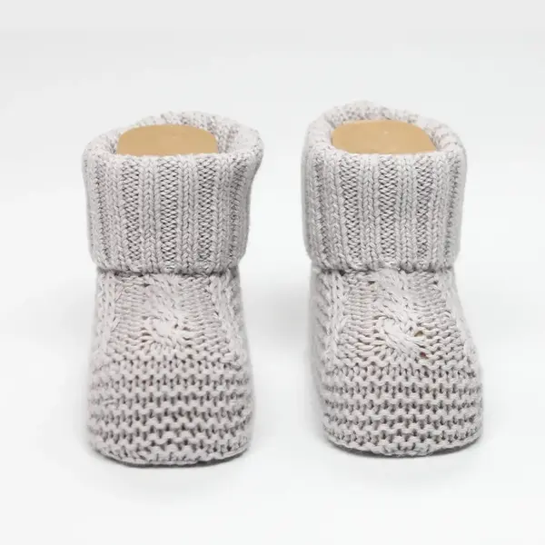 Bistyle Patik Triko Seperatörlü Gri