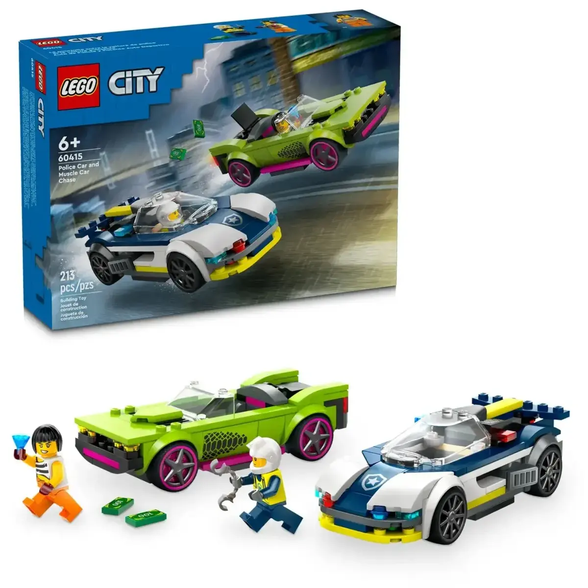 LEGO Police and Muscle Car Chase