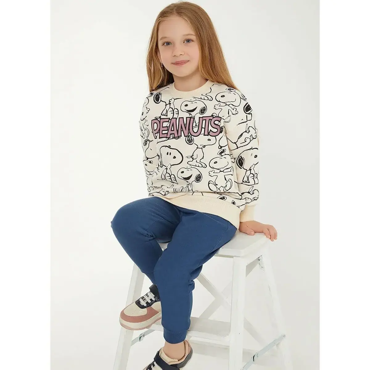 Snoopy Eşofman Takımı Vanilya