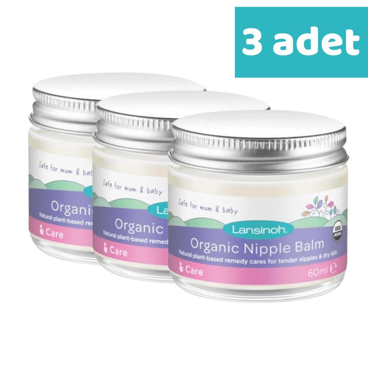 Lansinoh Organik Göğüs Ucu Balmı 60 ml x 3 Adet