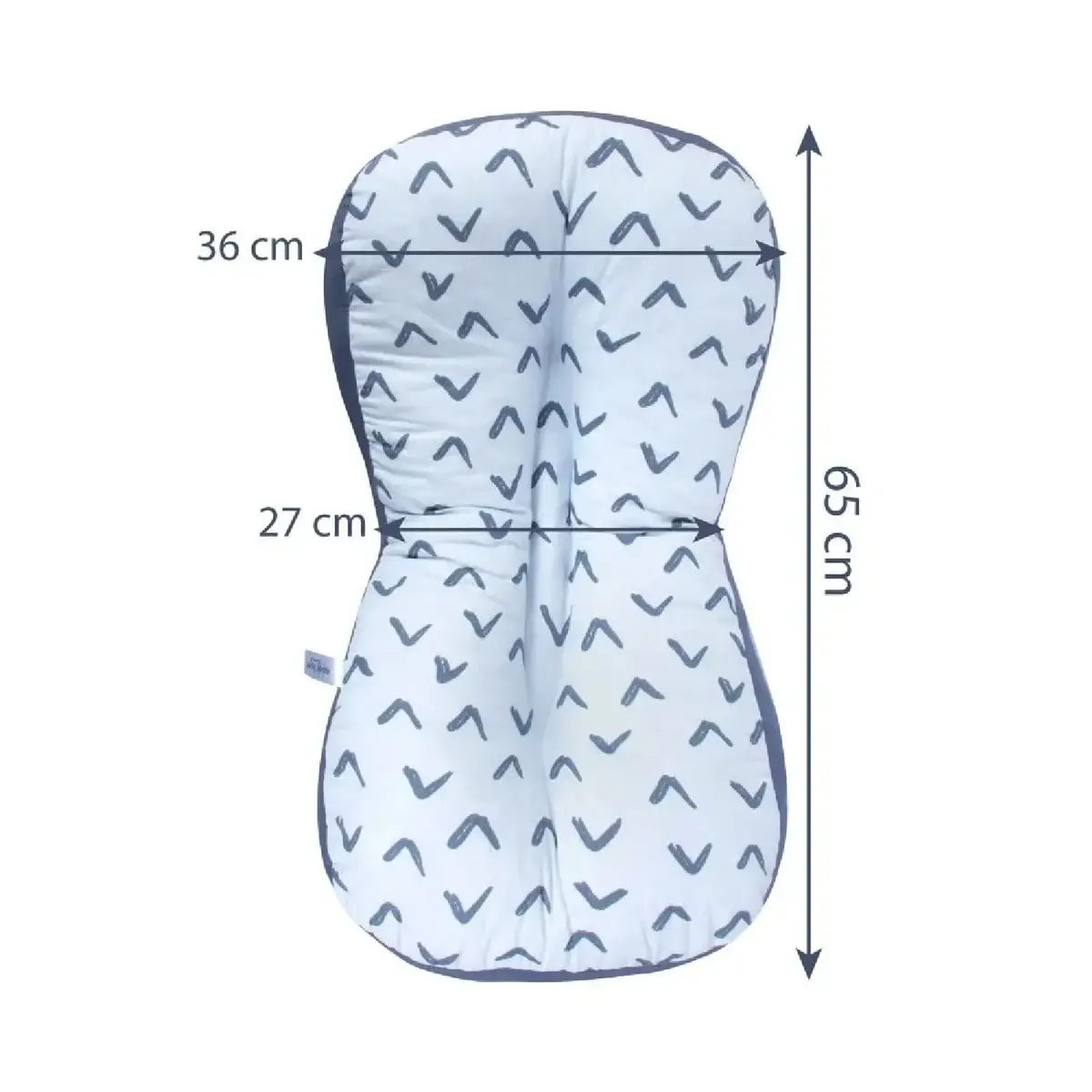 Sevi Bebe Pratik Emzirme Minderi Çentik Desenli