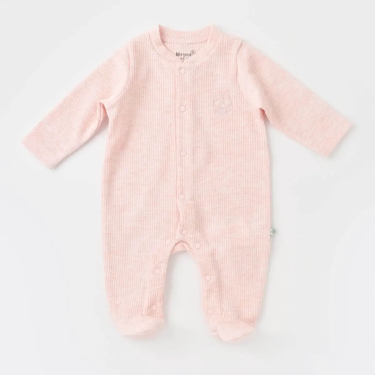 Bibaby Organik Tulum Nature In Waffle Pembe Melanj