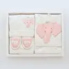 Bibaby Bornoz Takımı Princess Elephant Ekru - Pembe