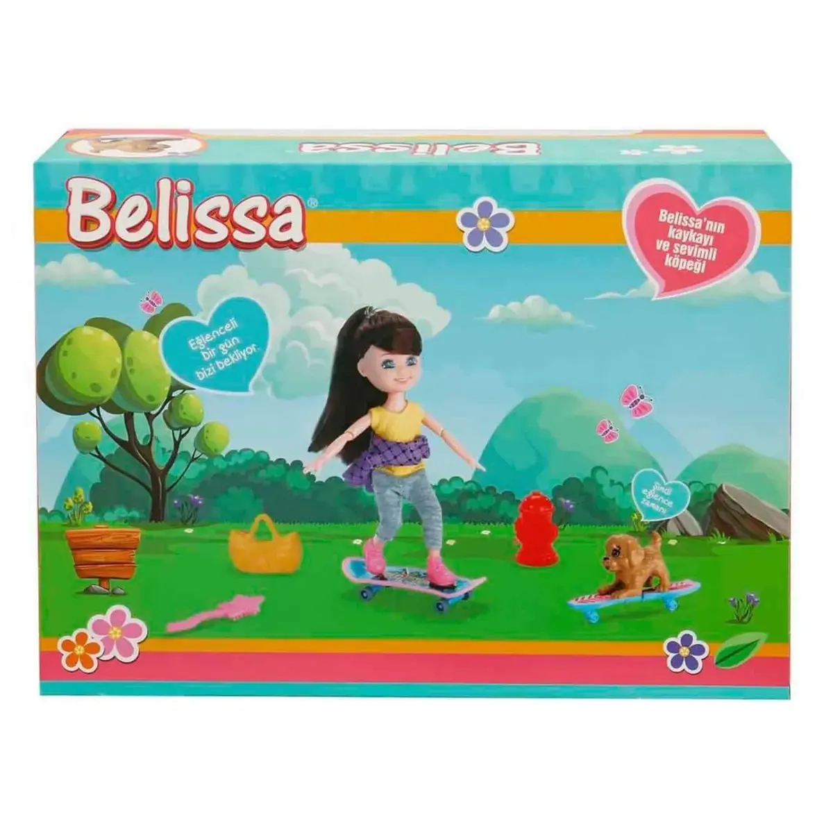 Belissa'nın Kaykayı ve Sevimli Köpeği