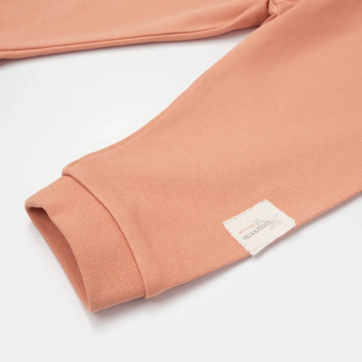 Bibaby Organik Pijama Takımı Hello Safari Ekru - Kiremit