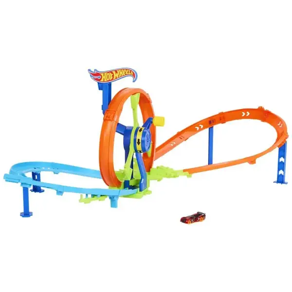 Hot Wheels Hızlı Fırlatma ve Döngü Parkuru Oyun Seti