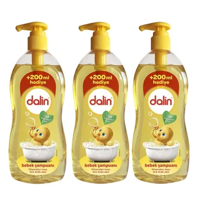 Dalin Klasik Bebek Şampuanı 900 ml 3lü Eko Paket 