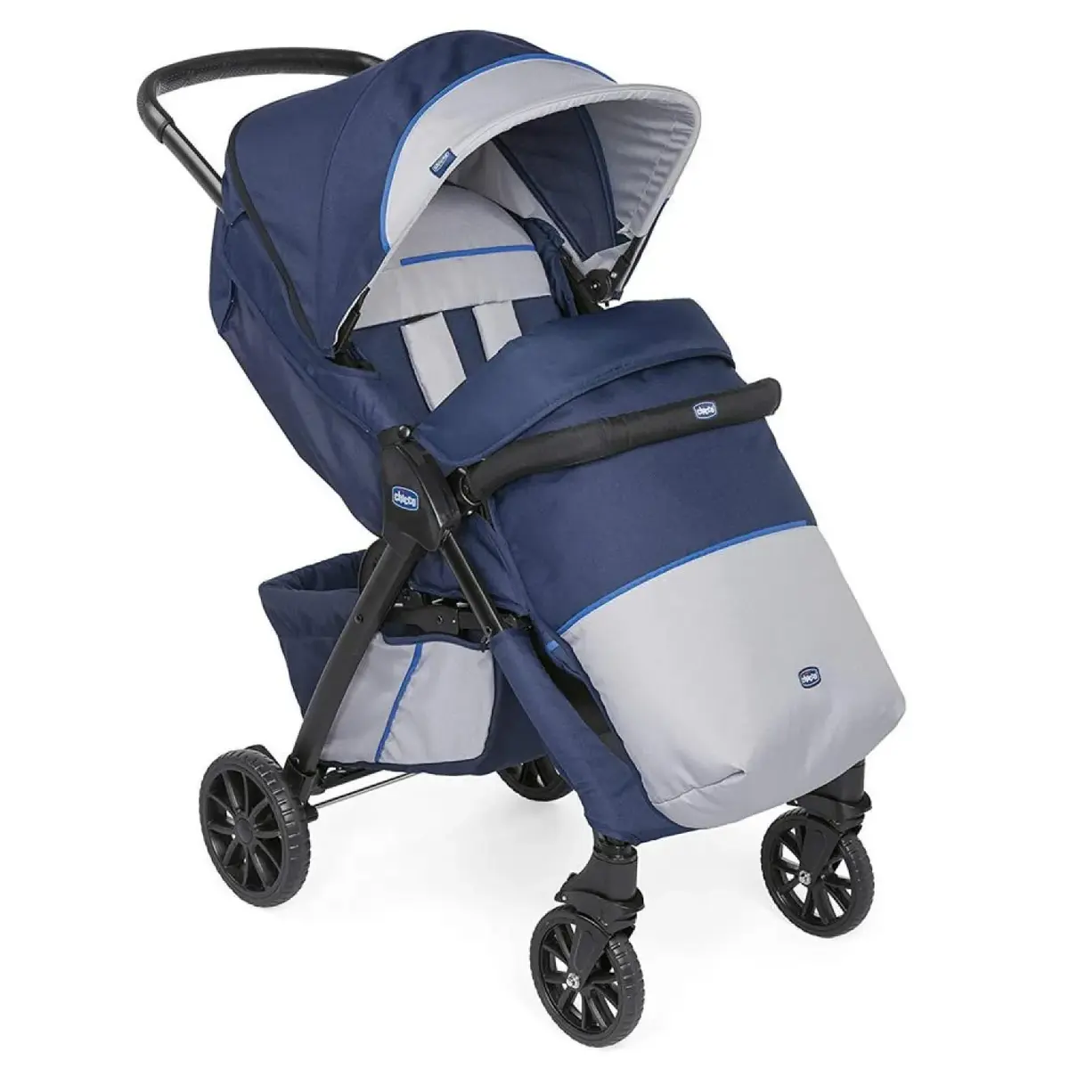 Chicco Duo Kwik One Bebek Arabası Blue Print