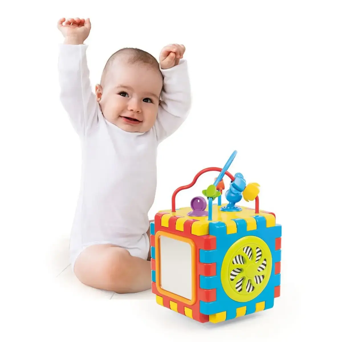 Dolu Eğitici Küp Ve Puzzle 2 in 1