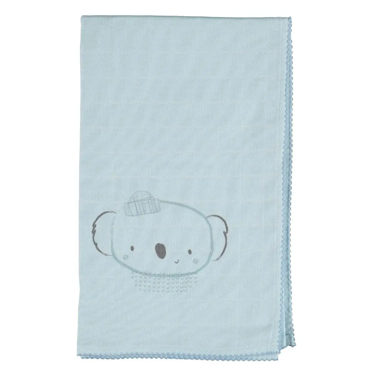 Bibaby Müslin Battaniye Handsome Koala Mavi