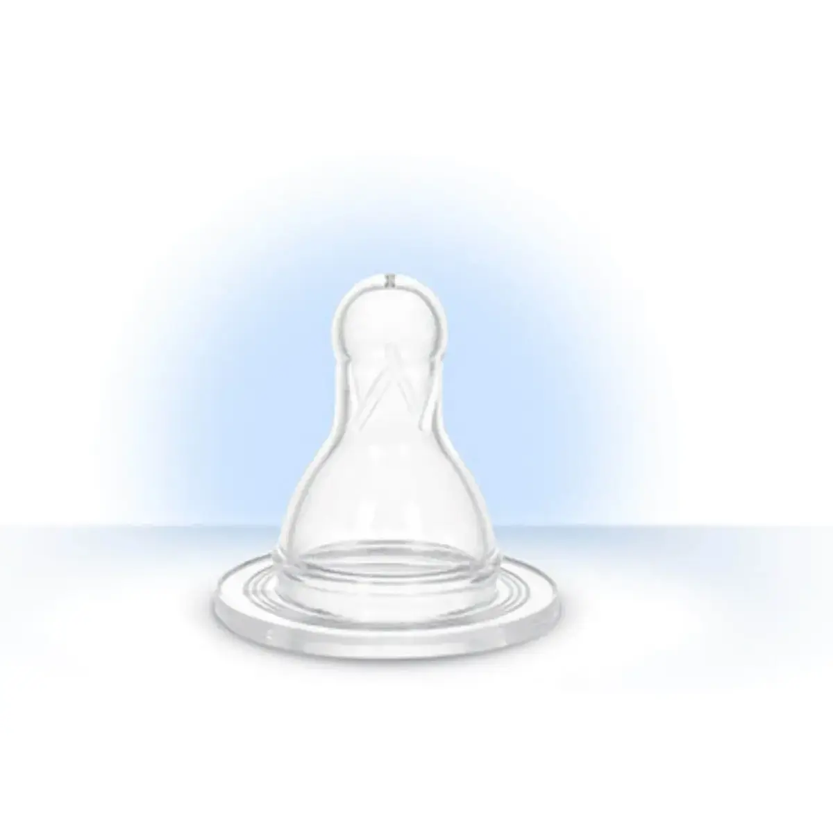 Wee Baby Yuvarlak Uçlu Silikon Biberon Emziği 0+ Ay
