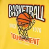Winimo T-Shirt Basketball Baskılı Sarı