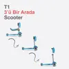 SmarTrike T1 3’ü 1 Arada Oturaklı ve Çantalı Çocuk Scooterı- Blue