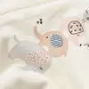 Bibaby Tulum Fermuarlı Elephant In Live Ekru