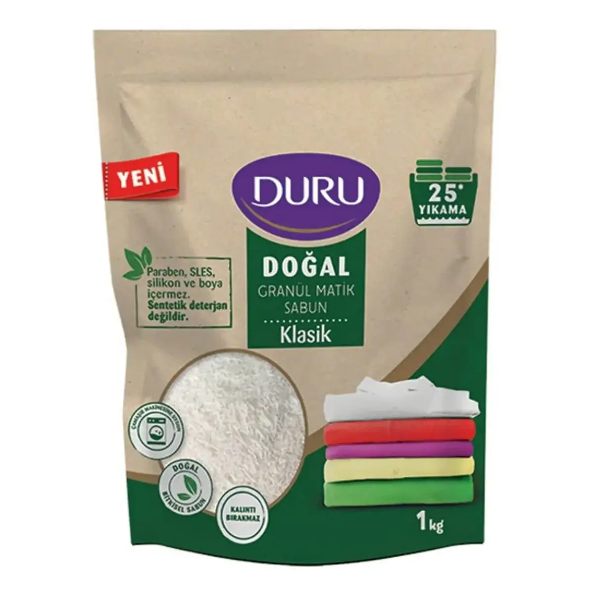 Duru Doğal Granül Matik Sabun Klasik 1000 gr