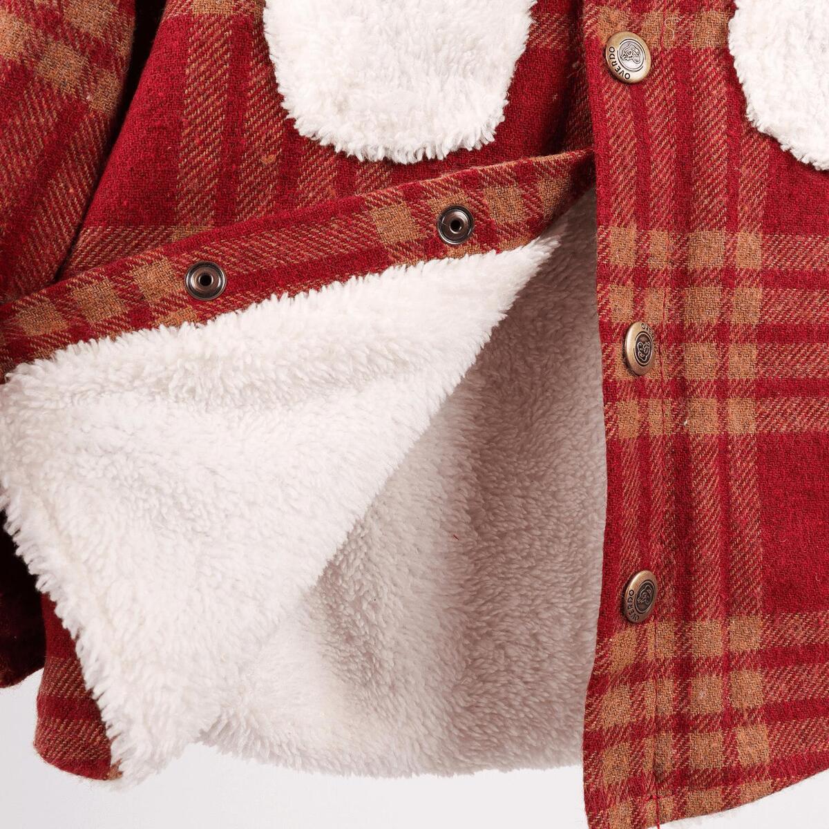 Overdo Gömlek Oduncu Welsoft Baskılı Kırmızı