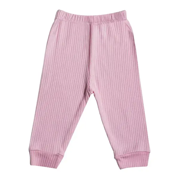 Tiffany Pantolon Patiksiz Raporlu Basic Theme Pembe