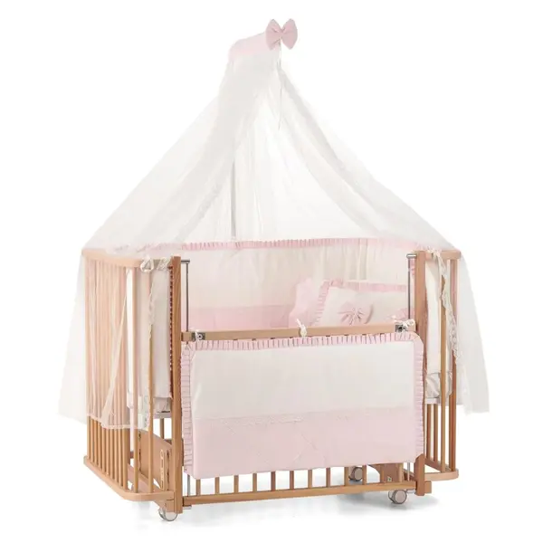 Meltem Smart Bambino Beşik 70x110 cm Naturel Pudra 