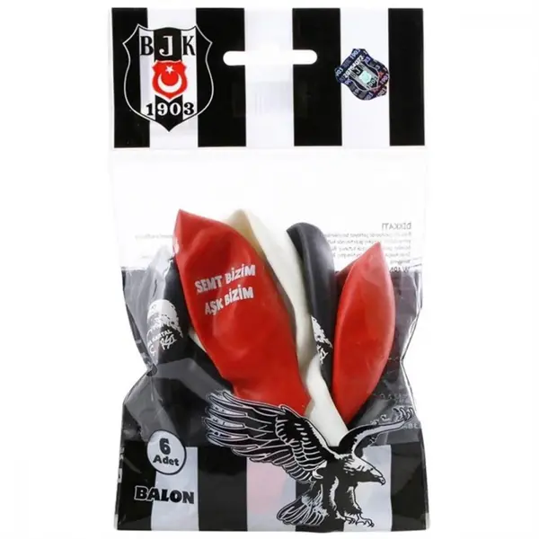 Balon Beşiktaş 6lı