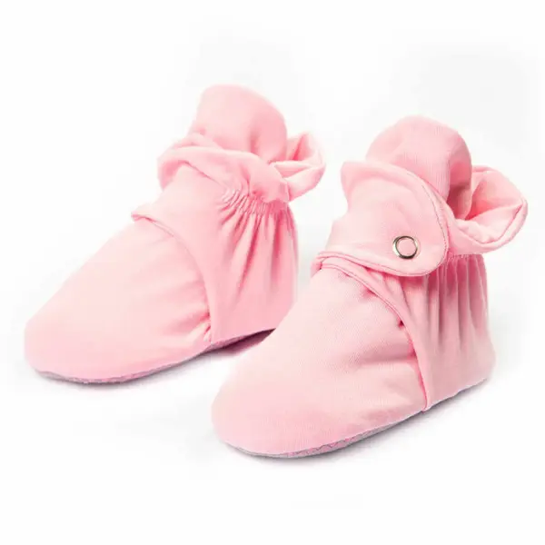 Ella Bonna Patik Pamuk Organik Cotton Pembe