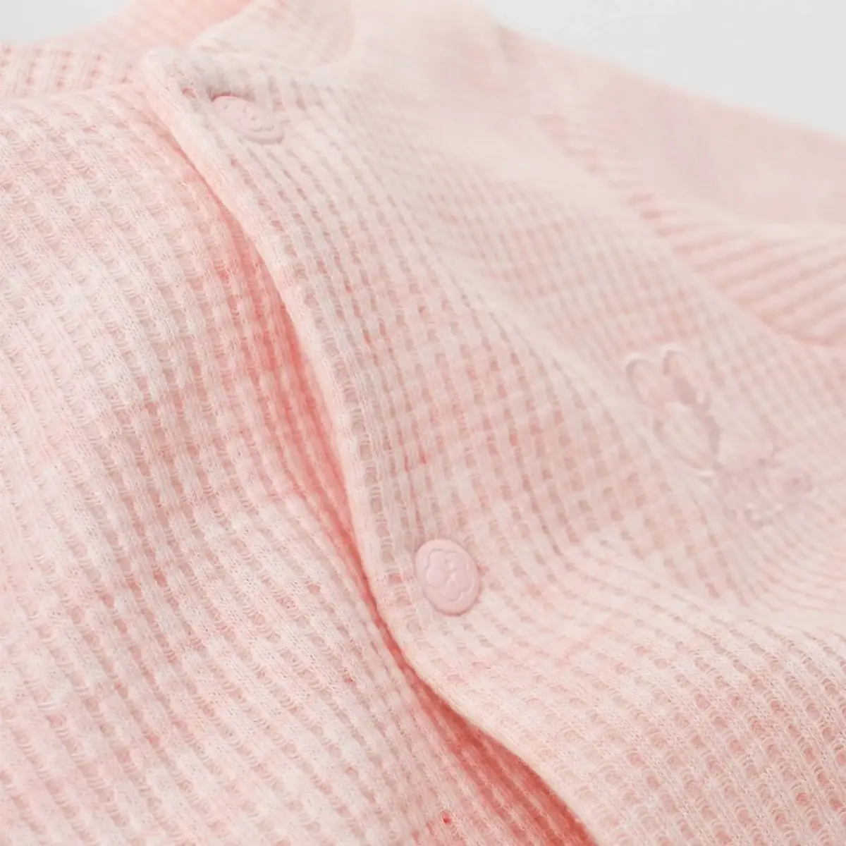 Bibaby Organik Tulum Nature In Waffle Pembe Melanj
