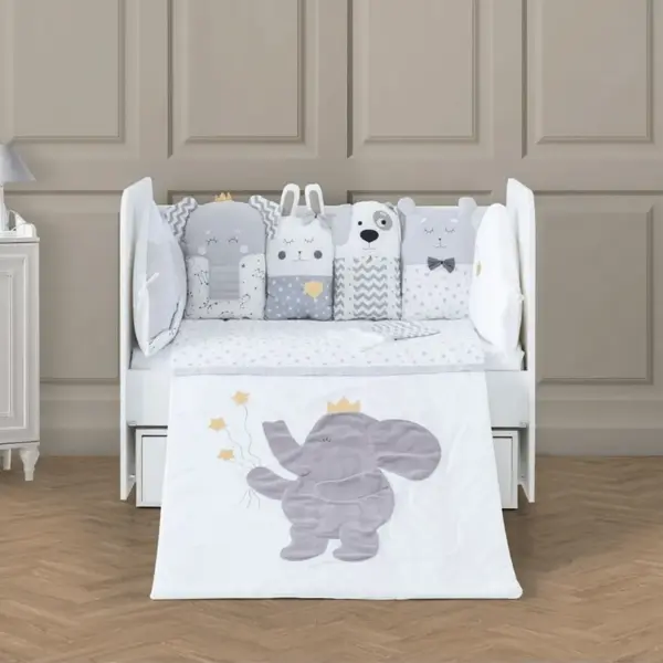 Pierre Cardin Zoo 75*130 Bebek Uyku Seti