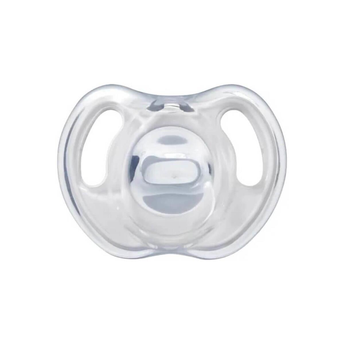 Tommee Tippee Ultra Hafif Silikon Emzik 2li 6-18 Ay Mavi - Beyaz