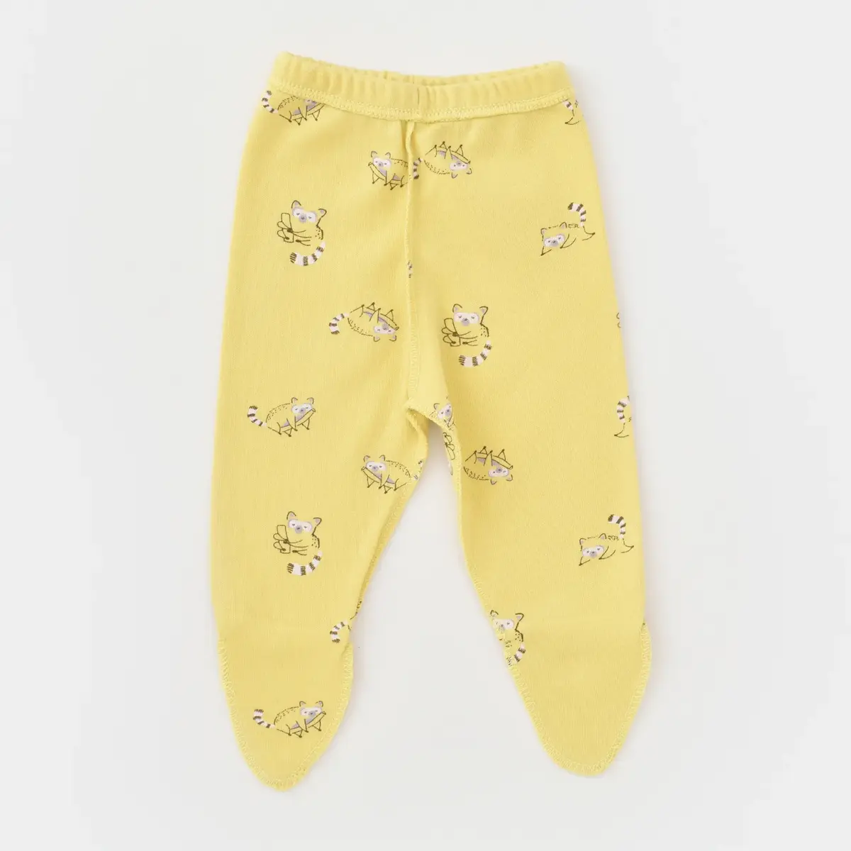 Bibaby Organik Zıbın Takımı Baby Racoon Prematüre Lemon Grass Vanilla Ice