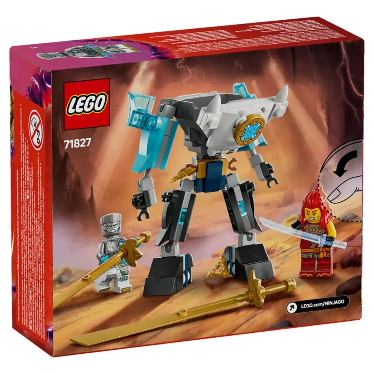 LEGO NINJAGO Zane’in Savaş Zırhı Mech’i 71827 