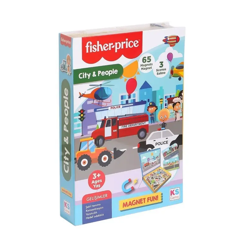 Fisher Price Baby Puzzle - Şehir Ve İnsanlar