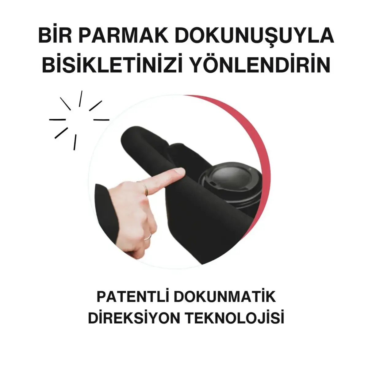SmarTrike STR3 Plus 5’i 1 Arada Üç Tekerlekli Bebek Bisikleti - Red