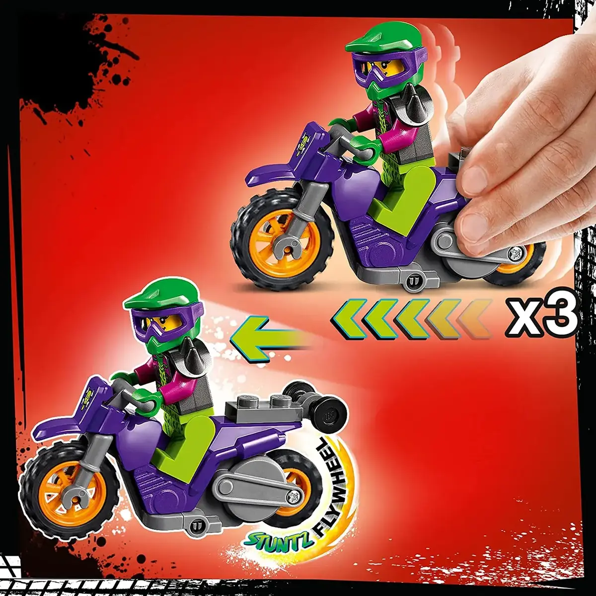 LEGO City Gösteri Motosikleti 60296