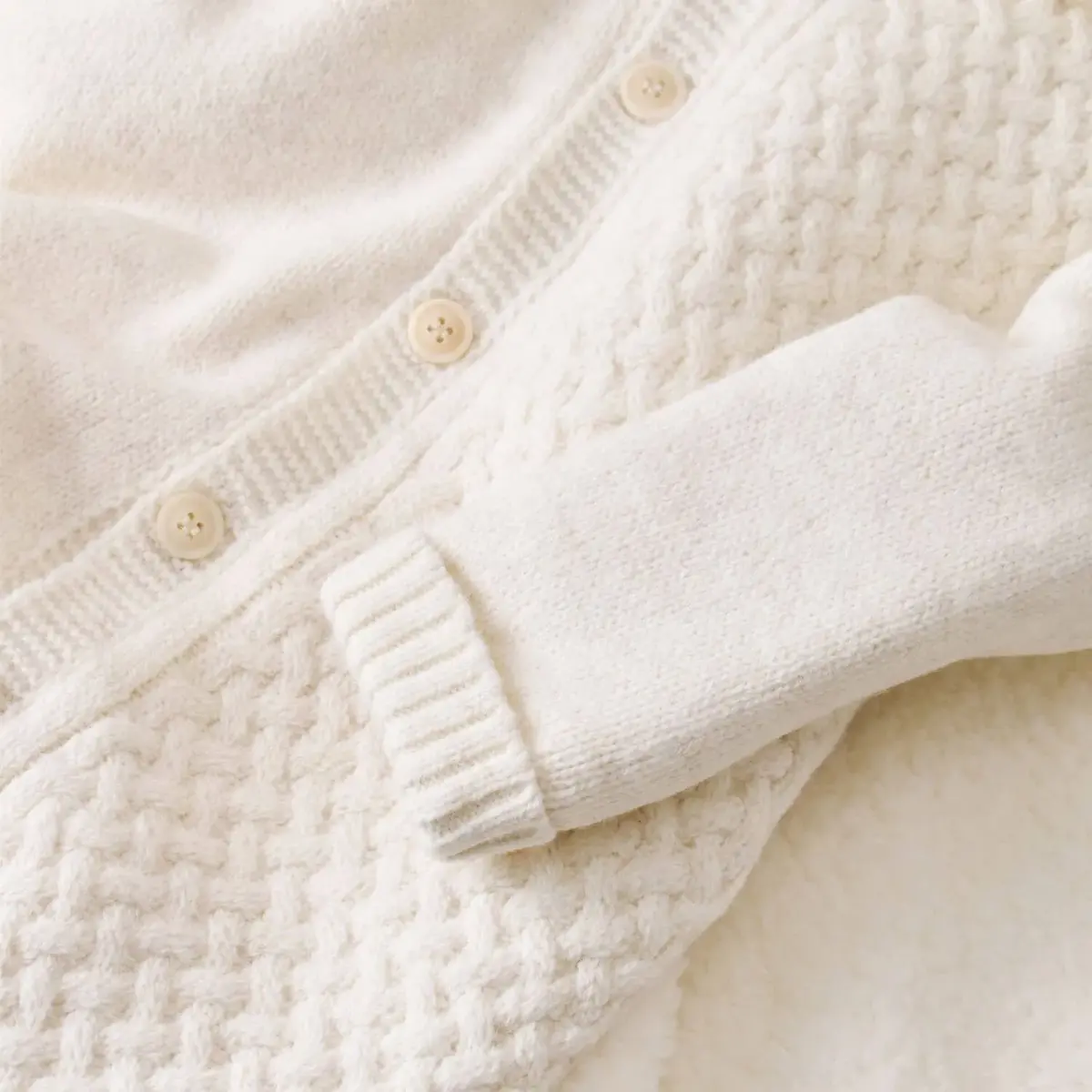 Bibaby Tulum Cepli Welsoft Triko Ekru