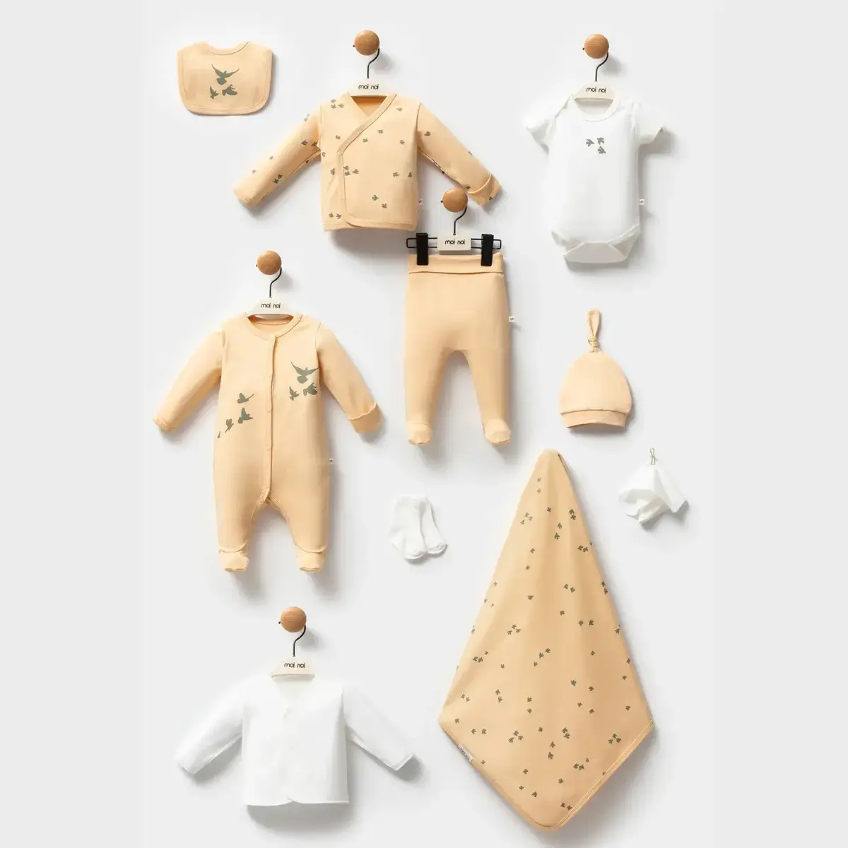 Moi Noi Hastane Çıkışı 10lu Kuş Sarı