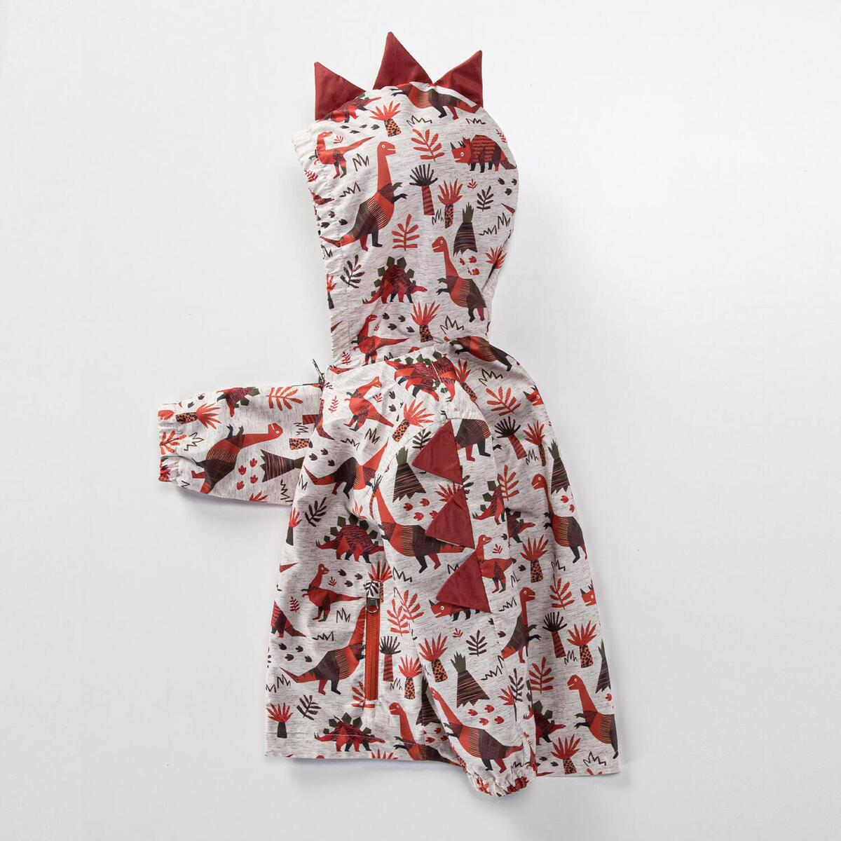 Midimod Yağmurluk Dinazor Baskılı Kiremit