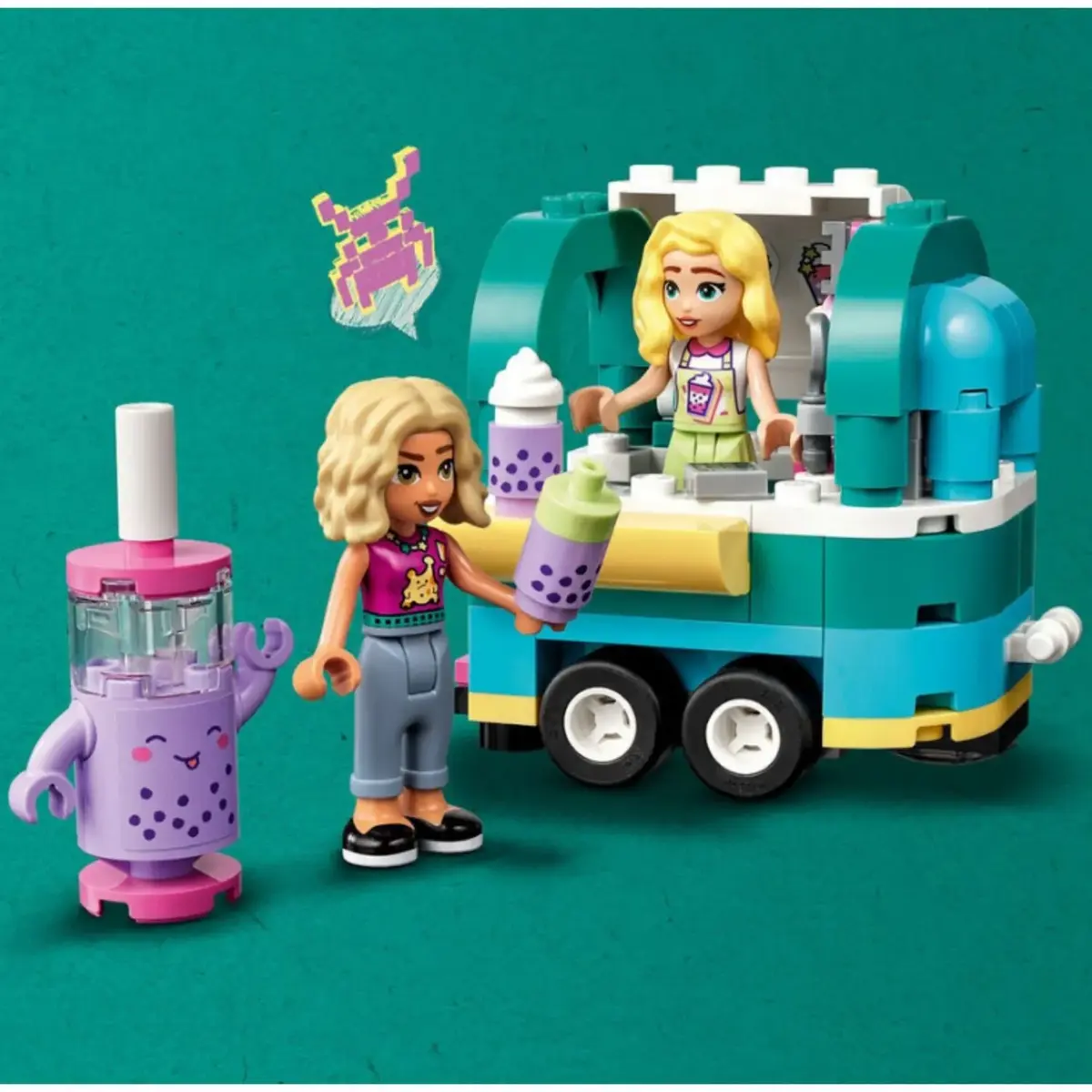 LEGO Friends Seyyar İnci Çayı Dükkanı Oyuncak Yapım Seti 41733