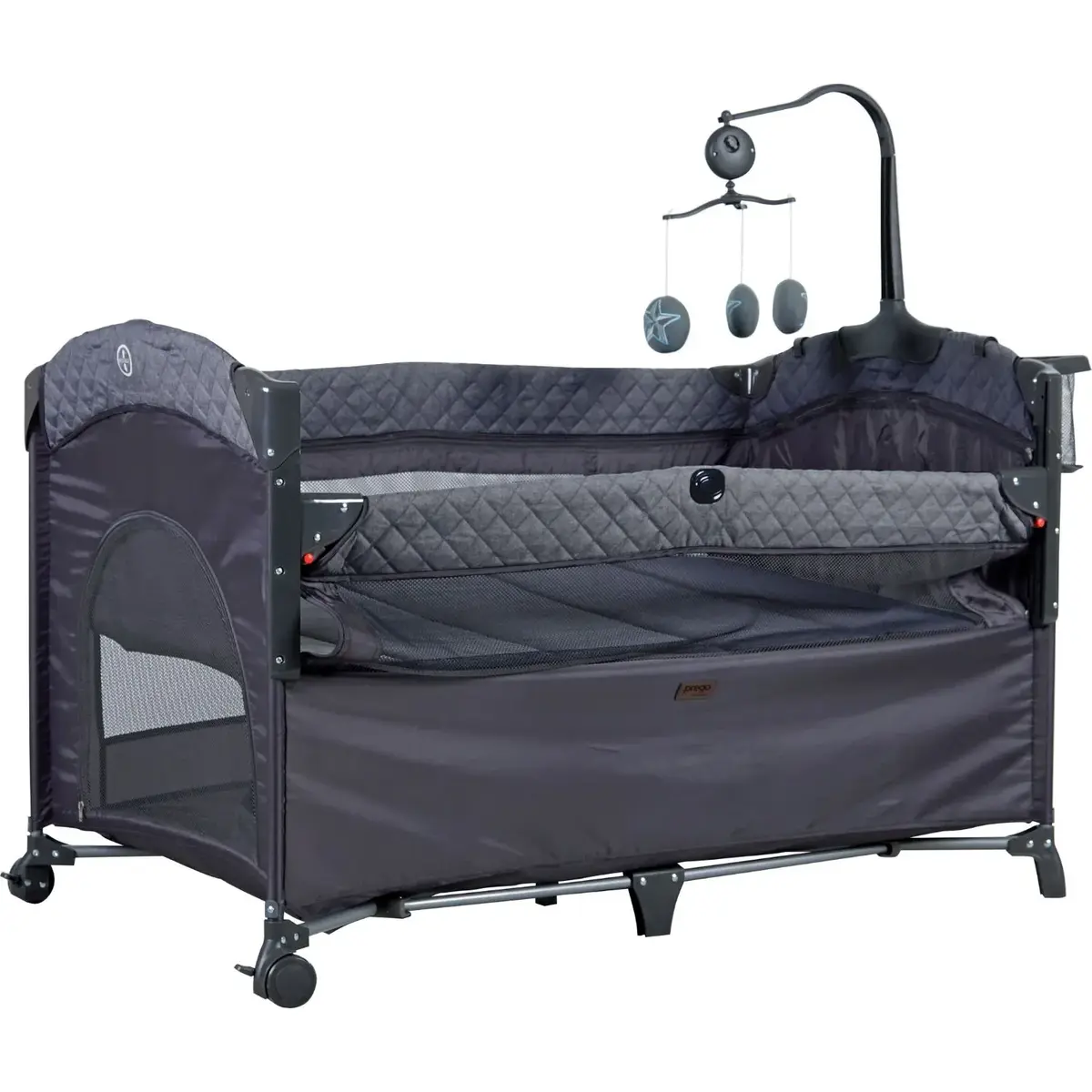 Prego 8044 Miami Plus Anne Yanı Oyun Parkı 70x120 cm Füme