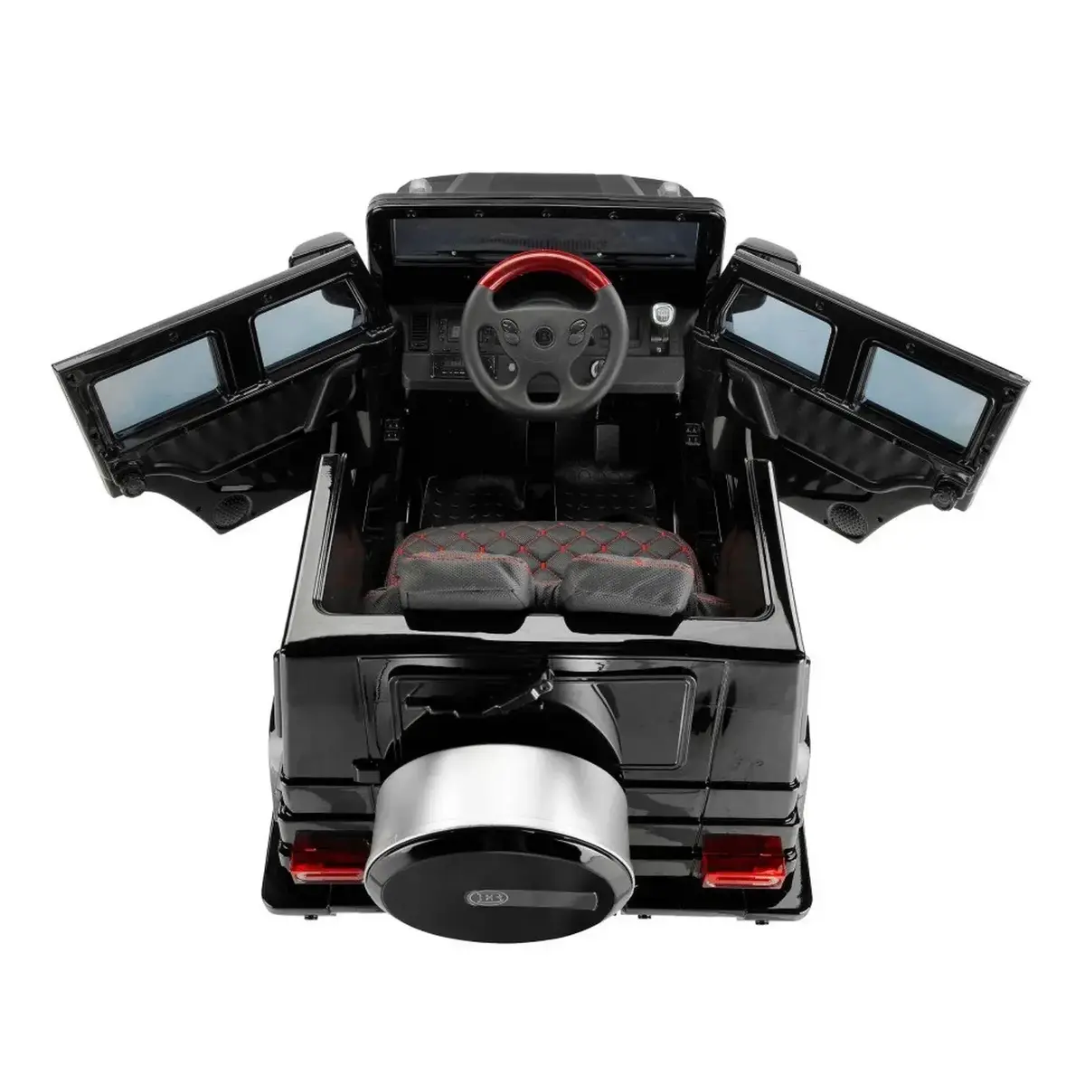 Babyhope 439A Akülü Jeep 12V Siyah Metalik