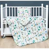 Bebek Nevresim Seti Zürafa 3 Parça Çantalı 100x150