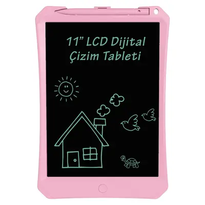 Wicue LCD Dijital Çizim Tableti 11" Pembe