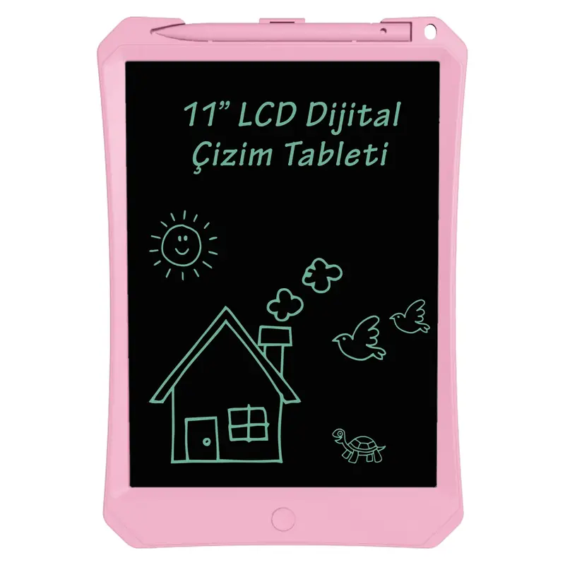 Wicue LCD Dijital Çizim Tableti 11" Pembe